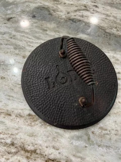 Cast Iron LODGE Grill Press Heavy-Duty