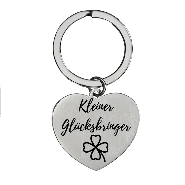 SCHLÜSSELANHÄNGER KLEINER GLÜCKSBRINGER Viel Glück Geschenk Kollegin