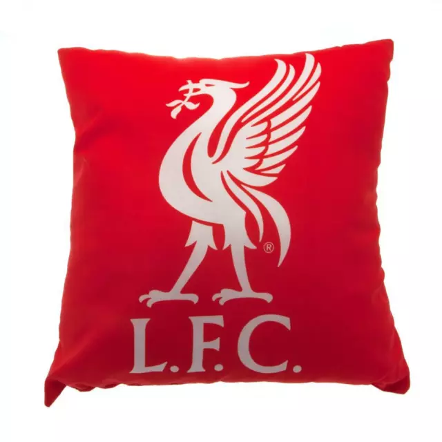 Liverpool FC Club Crest 40 x 40 cm Square Cushion Pillow Official Product