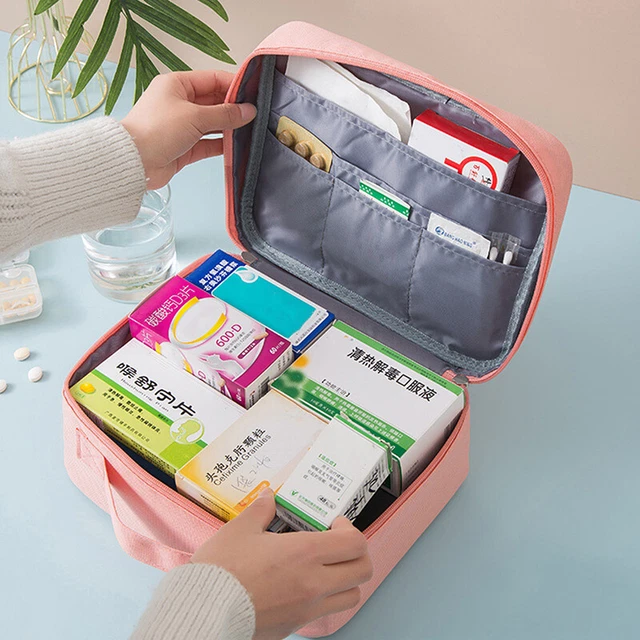 Outdoor Travel Portable Medical Storage Bag Large Capacity Oxford Home Medicine
