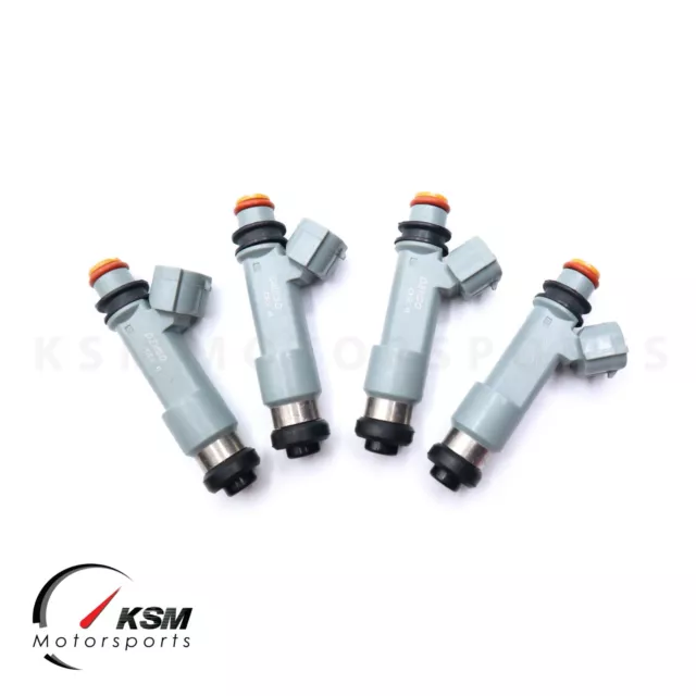 4 X 550cc Carburant Injecteurs pour Mazda rx7 fc3s rx8 Haute Performance Denso