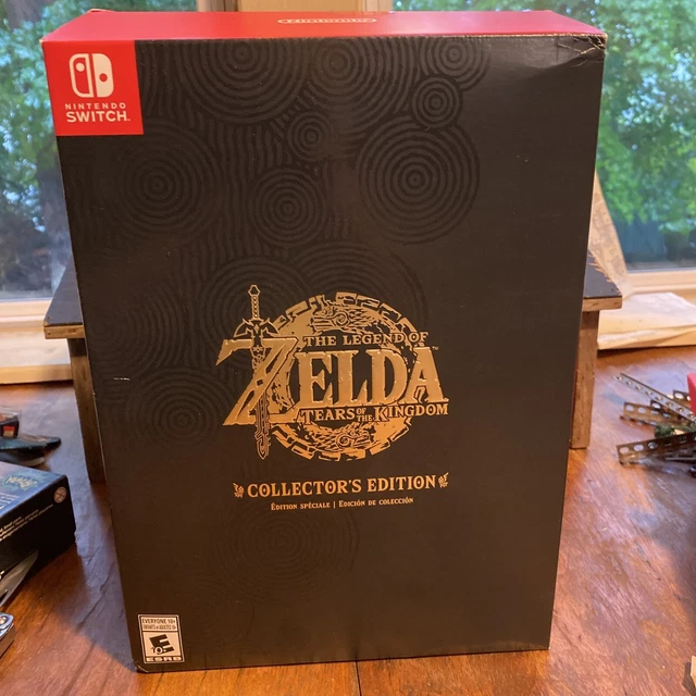 Tear Collection Box LEGEND OF ZELDA Tears of the Kingdom Collector's Edition BOX + INSERTS ...