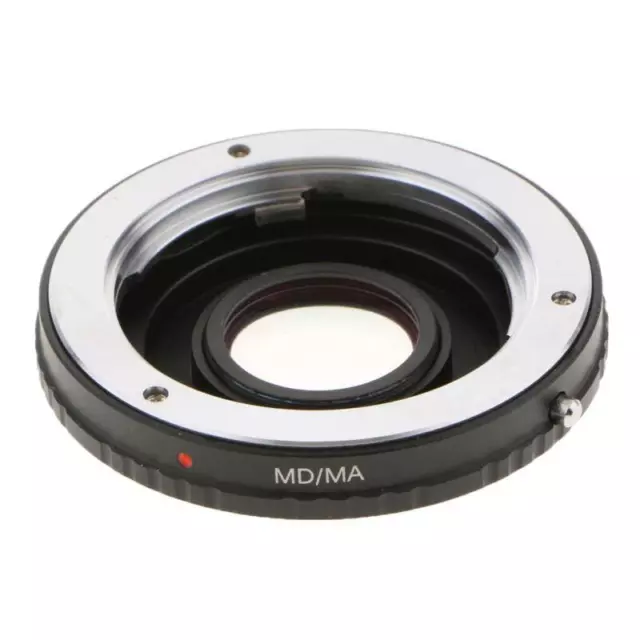 Minolta MD MC Objektiv auf Sony Alpha Adapter A77 A65 AF MA mit Glas