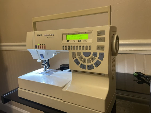 Pfaff Sewing Machine Model 7510 (Needs Repaired/Serviced) Does Not Work Properly Pfaff Sewing Machine Model 7510 (Needs Repaired/Serviced) Does Not Work Properly