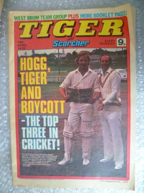 Tiger and Scorcher Comic 14th April 1979