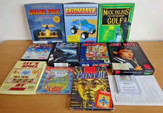 Commodore Amiga Computer Games Game Big Box Bundle