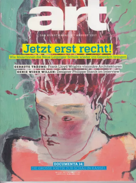 art - Das Kunstmagazin  - Ausgabe August 2017 - Neuware in Folie verschweißt