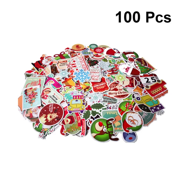 Entfernbare Aufkleber Weihnachts-Laptop-Aufkleber Weihnachts-Vinyl-Aufkleber