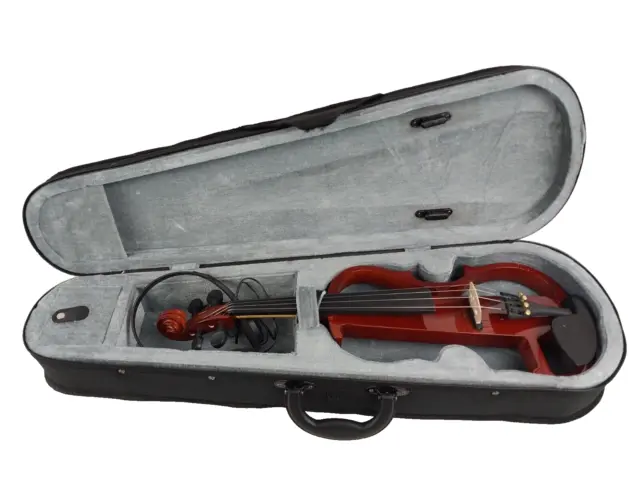 Vangoa Electric Violin 1/2 Size with Carry Case and Headphones - No Bow