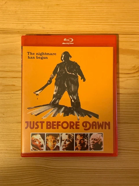 JUST BEFORE DAWN Blu-ray 88 Films Slasher Classics Rare OOP Region Free ...