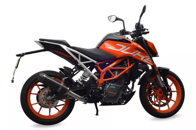 ktm duke 125 slip on exhaust