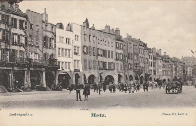 CPA 57 METZ Place St-Louis