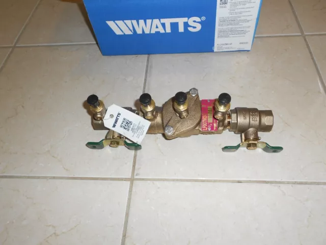 Watts Model Lfoo7M3-Qt Backflow Prevention Valve