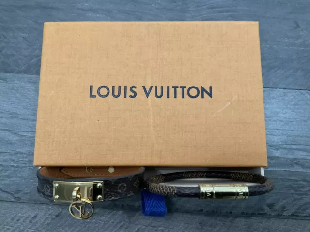 Shop Louis Vuitton Nanogram Cuff (NANOGRAM RIGID BRACELET, M00250, M00252,  M00254) by Mikrie