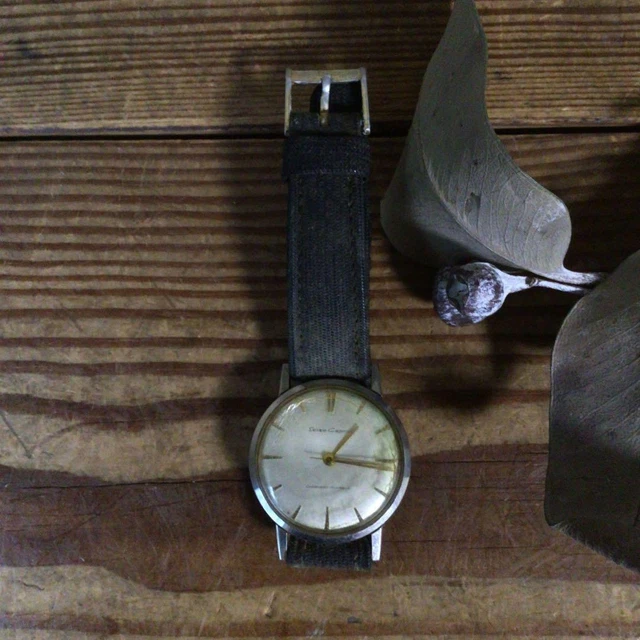 Montre Mécanique Vintage Chronos - Acier Chromé, Mouvement Manuel, Style Classique