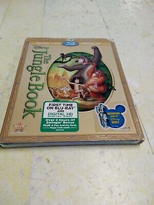 The Jungle Book Diamond Edition Blu-ray + DVD + Digital New