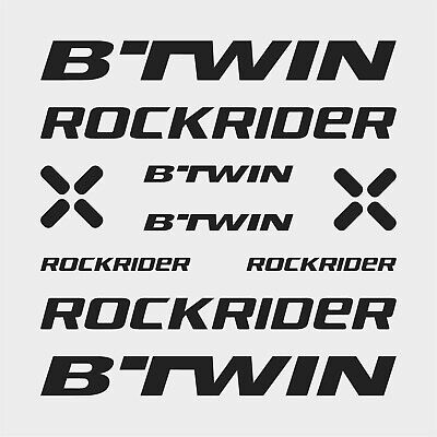 btwin cycle stickers