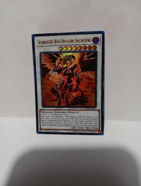 Yu-Gi-Oh! TCG Scarlight Red Dragon Archfiend Duel Devastator DUDE-EN013 1st Edi…