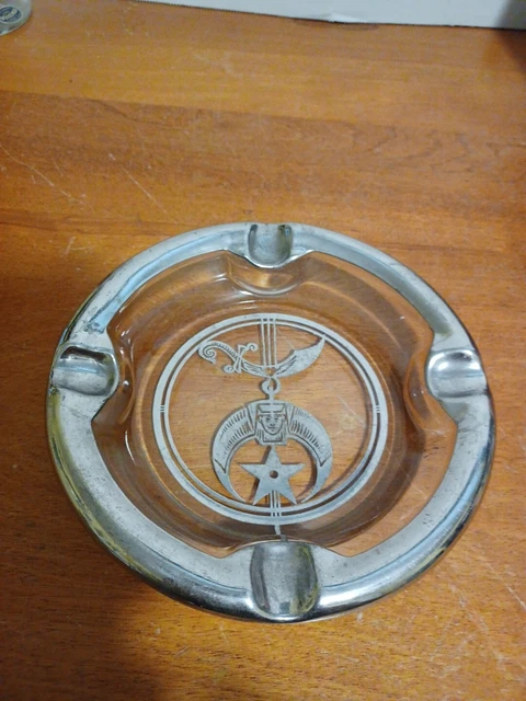 Maskat Shrine Glass Ashtray