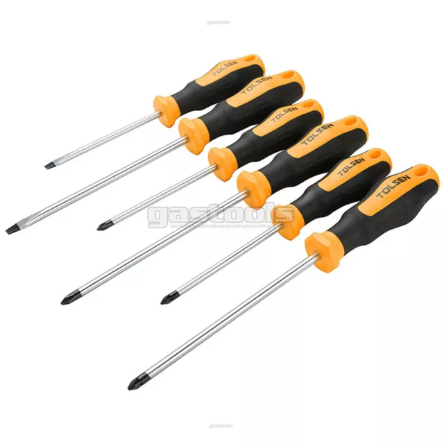 Industrial quality 6 pcs screwdriver set