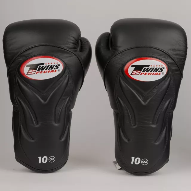 Twins Special Muay Thai Boxing Gloves / BVGL6 / Black 10 oz - slight wear