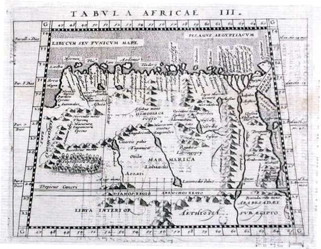ANTIQUE MAP, MAGINI, Tabula Africae III EUR 209,76 - PicClick IT