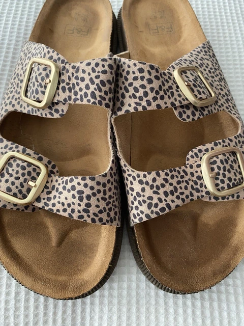 Tesco leopard print sandals outlet