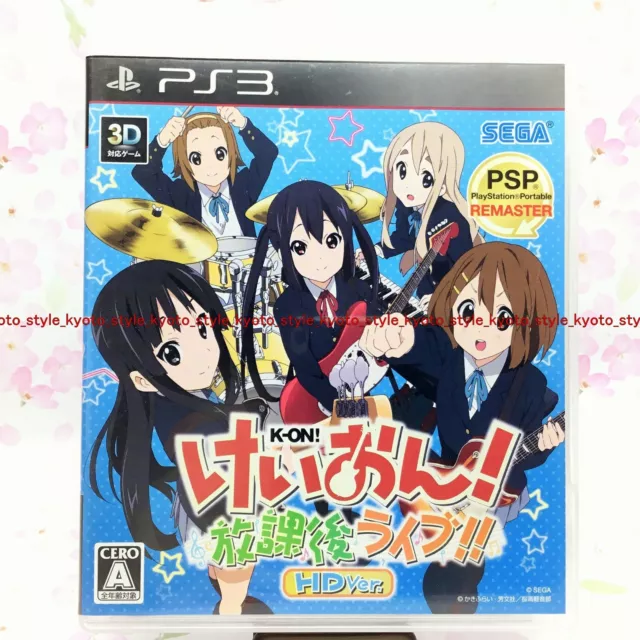 Usé PS3 PLAYSTATION 3 K-On! Houkago Live HD Version 35804 Japon Import