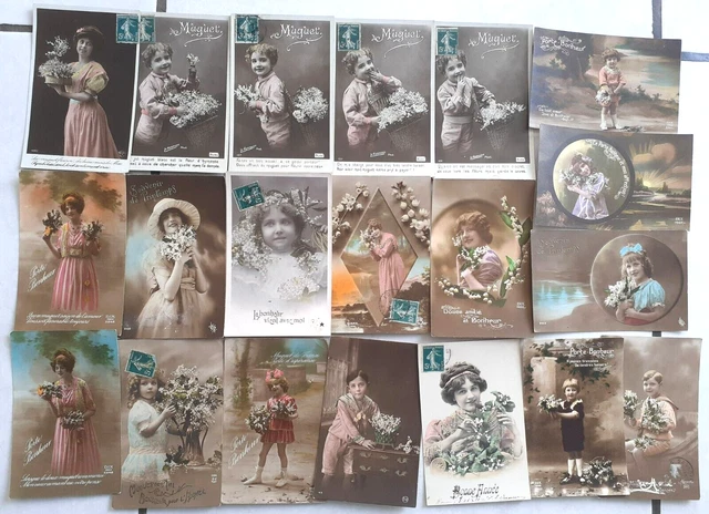 CPA Fantaisie En Forme De Fleur - Pièce De Collection Ou Décoration Vintage - Occasion