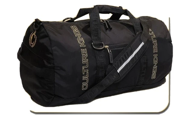 CULTURE KINGS NFS Not For sale Rare Elite Gym Duffle Bag BNWT Black Gold 150.00 PicClick AU