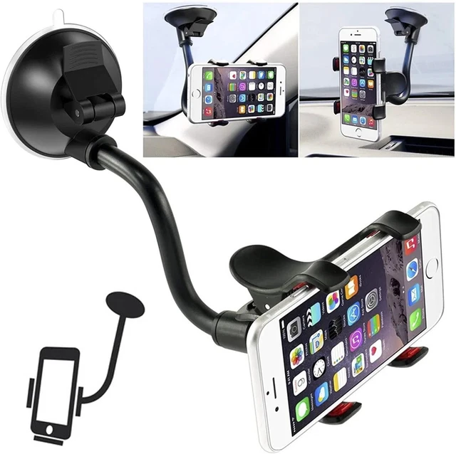 Universal 360° in Car Windscreen Dashboard Holder Mount For GPS Mobile Phone UK