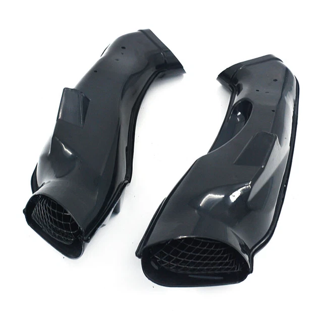 BLACK RAM AIR Intake Tube Duct Cover Fairing For GSXR 1000 20032004