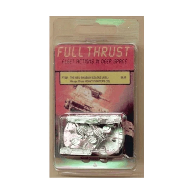 Geo-Hex Full Thrust NSL Wespe Class Heavy Fighters Pack New
