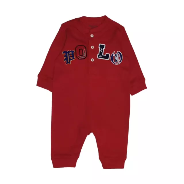 Ex Ralph Lauren baby boys girls mesh long sleeved romper age 0-3 mths (3m)