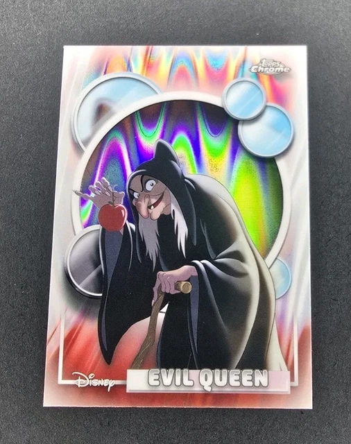 2026 TOPPS CHROME Disney #2 Evil Queen Raywave Refractor $3.81