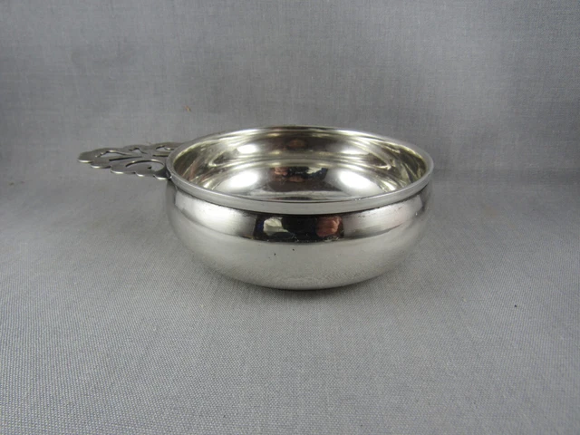 Vintage sterling silver porringer bowl Paul Revere repro B&M Baldwin&Miller 109g