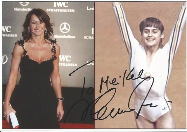 NADIA COMANECI (RUM) TURNEN Weltmeister; Olympiasieger