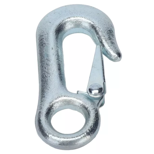 4Pcs Winch Hook Galvanized Clevis Slip Kit With Safety Latches For Trailer Ship♫