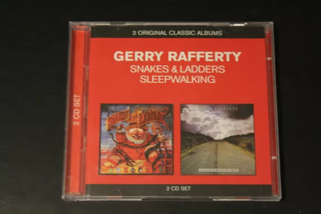2 CD Gerry Rafferty / Snakes & Ladders / Sleepwalking