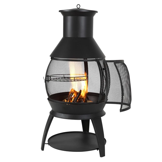 Hemore Camping Wood Poêle Portable Four de fusée Portable Mini Poêle de
