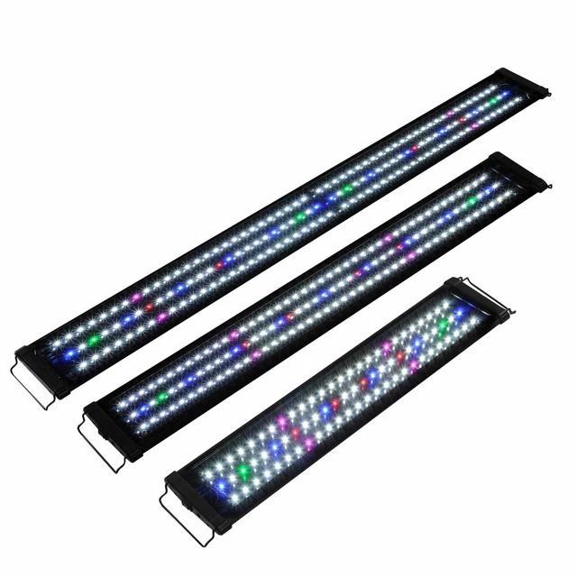 LED Aquarium Light Full Spectrum Freshwater Plant Marine Fish Tank 24" 30" 40"