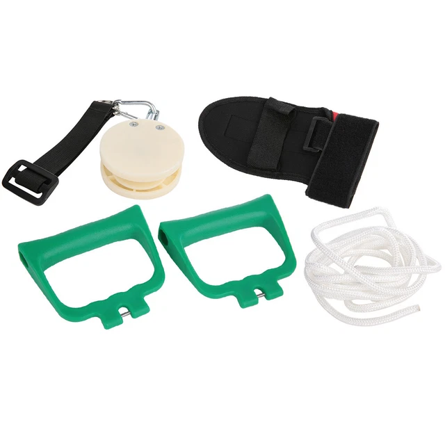 Maniglia antiscivolo resistente puleggia in nylon allenamento riabilitazione