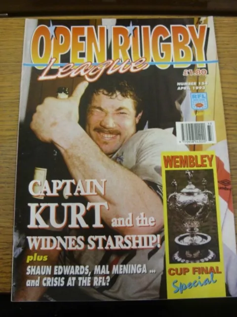 Apr-93 Rugby League: Open Rugby Magazine - Number 154 [Challenge Cup Final Speci