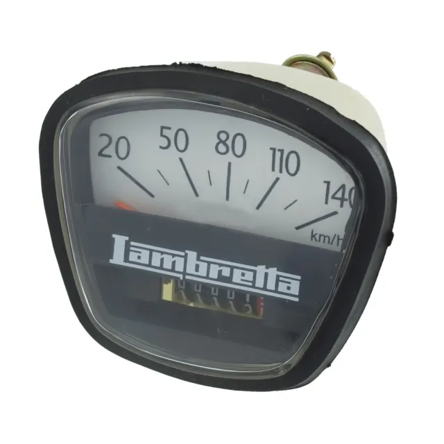 Compteurs de vitesse de moto, Argent universel Compteur de vitesse de moto  km/h Double indicateur de kilométrage Tachymètre Compteur de vitesse de