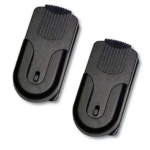 2 x Pack Belt Clip Mount GARMIN RINO 110 120 130 520 530 ASTRO Golf Range GPS