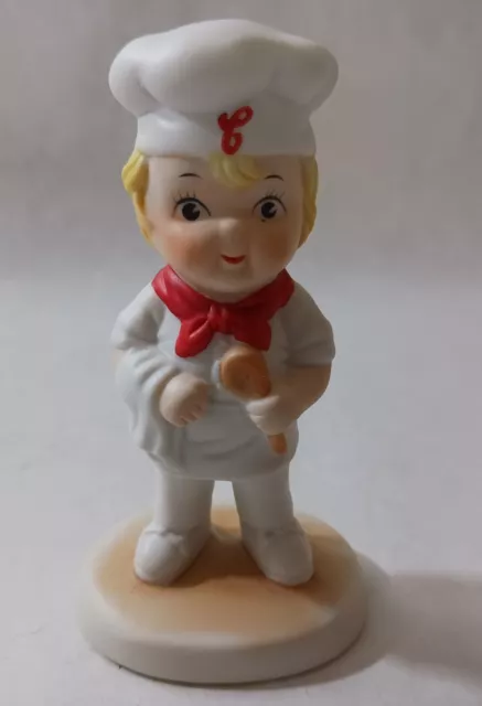 VTG 1993 Campbell's Soup Kids Figurine "Little Chef" Historical Series Ceramic