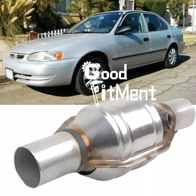 For Toyota Corolla 1.8L 1998-2002 1PC 2" In/Out Catalytic Converter EPA Approved