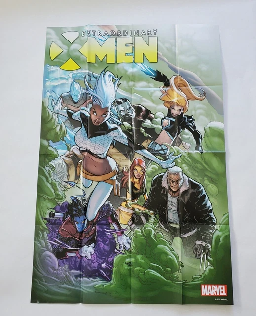 Marvel Comics Extraordinary X-Men 2015 Poster Comic Shop Promo New 36" x 24"