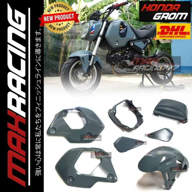 HONDA NEW GROM Grom 125 23 2025 7Pc Body Panels Frame Body Oem Grey 329.61 PicClick