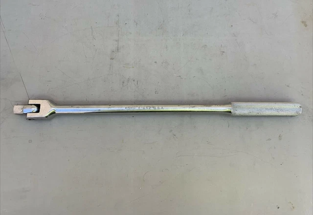 S-K Hand Tools USA Diamond Logo 1/2" Drive 15" Flex End Breaker Bar Model 41652